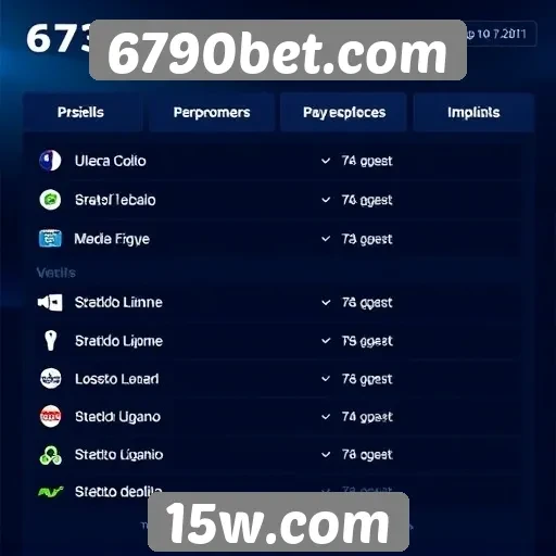 Comparação de métodos de pagamento disponíveis em 6790bet.com