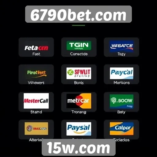 Avaliação de métodos de pagamento disponíveis em 6790bet.com