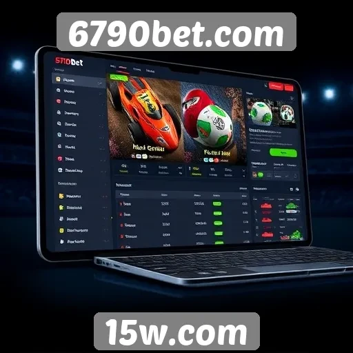 Análise da interface do usuário do 6790bet.com